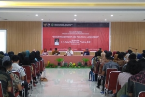 Kuliah Umum Enterpreneurship and Political Leadership