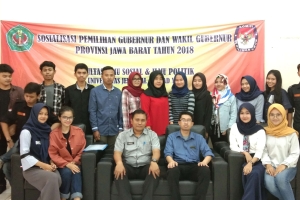 Sosialisasi Pemilihan Gubernur dan Wakil Gubernur Jabar 2018