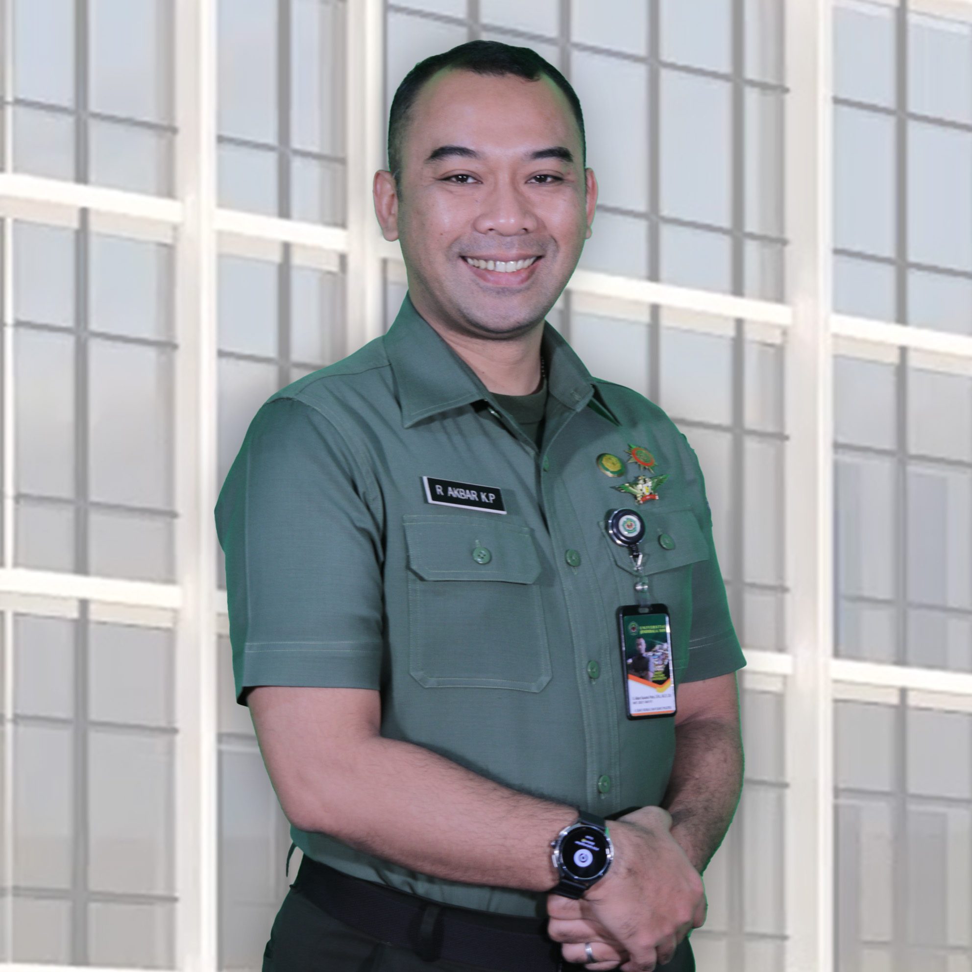 Rizka Akbar Kusuma Putra, S.Psi., M.I.P., Cht Anggota Urusan Adm. Umum